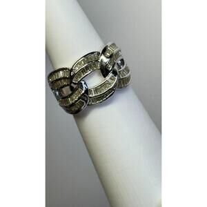 Bomb Party Ring Sz 8 UNICORN ALERT! 1/500 RG49282 Lemon on Rhodium